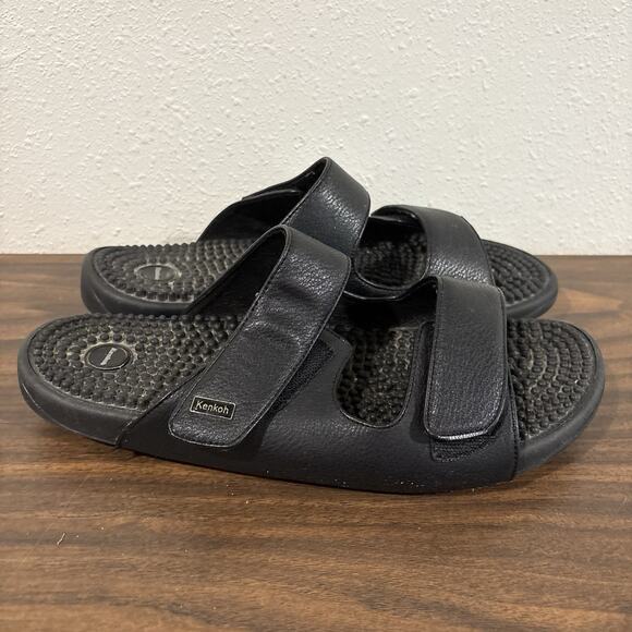 KENKOH Serenity V Massage Sandals Slides EU 43 Mens 10 Women 12 Black W Box 2319 main image 13